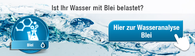 Blei Wasseranalyse