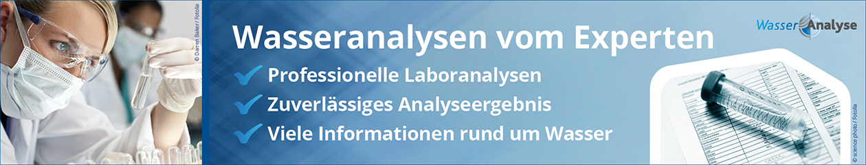 Wassertest Glyphosat: Lassen Sie Ihr Wasser von Experten untersuchen!